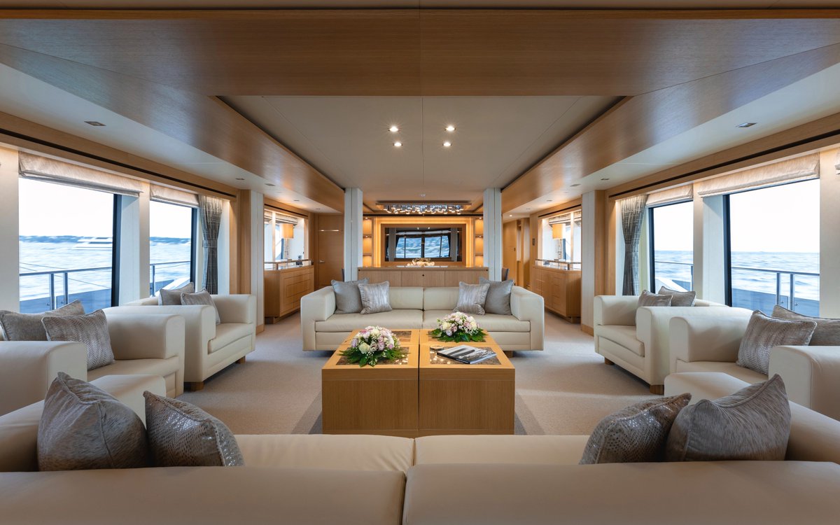 Get the superyacht feeling / The 131 Yacht 'Elysium', finalist at the 14th annual edition of the World Superyacht Awards 2019.

#BoatInternational #worldsuperyachtawards