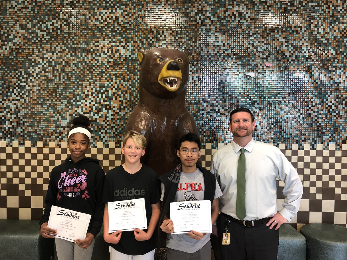 Mchale7Mike's tweet photo. DMS is excited to announce our May Students of the Month!  These students are model students both in and out of the classroom. They also display the attribute of positive citizenship toward their classmates. Congratulations!  #DMSBEARS @Delran_Super https://t.co/OZdNJdQcdu