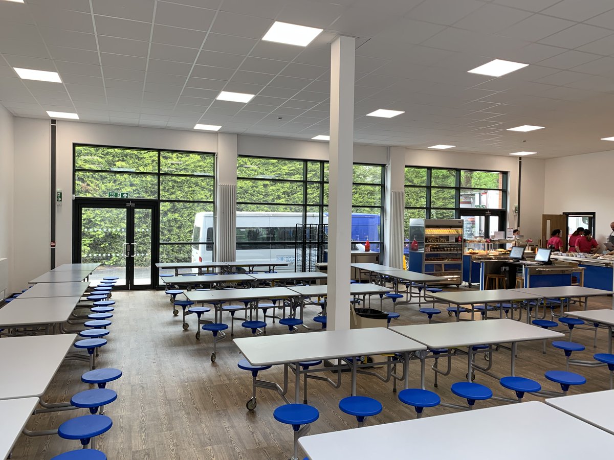 Cassidy_Ashton's tweet photo. Proud to be at the official opening of @North_Cestrian School as a Free School today with Sir Graham Brady and @DamianHinds, and to see our completed refurbishment and extension project after nearly 2 years on site. #architecture #education #Trafford #Chester @_CONLON_ https://t.co/vsHbVH6Irk