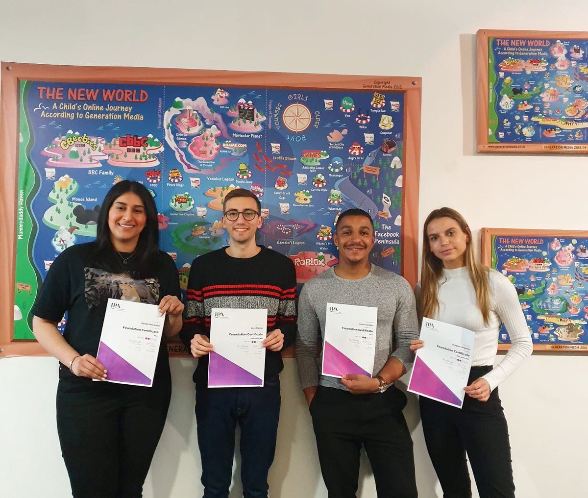 GenMediaUK's tweet photo. On our way to MIPA #wepassed 🎉 #ipafoundationcertificate #IPAFC https://t.co/6DXU7Vz7h2