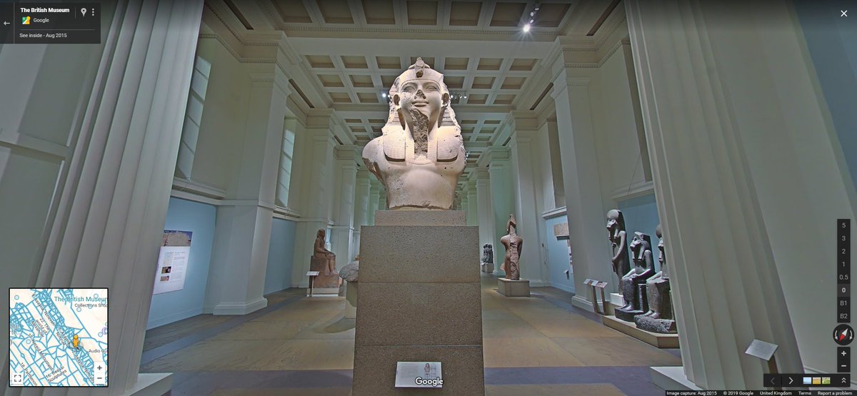 You don’t have to be in London to explore the Museum – visit wherever you are using Google Street View!

Drop into the Egyptian Sculpture Gallery here: ow.ly/gpiz30oJV20 #ExploreMW #MuseumWeek