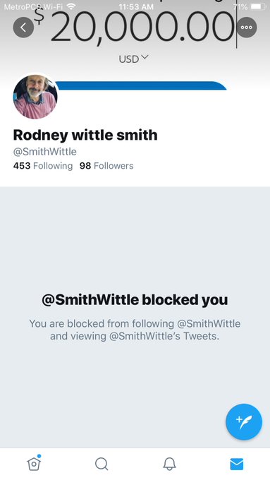 This man right here is a scam artist he is one of the people that tries to get girls to send him gift