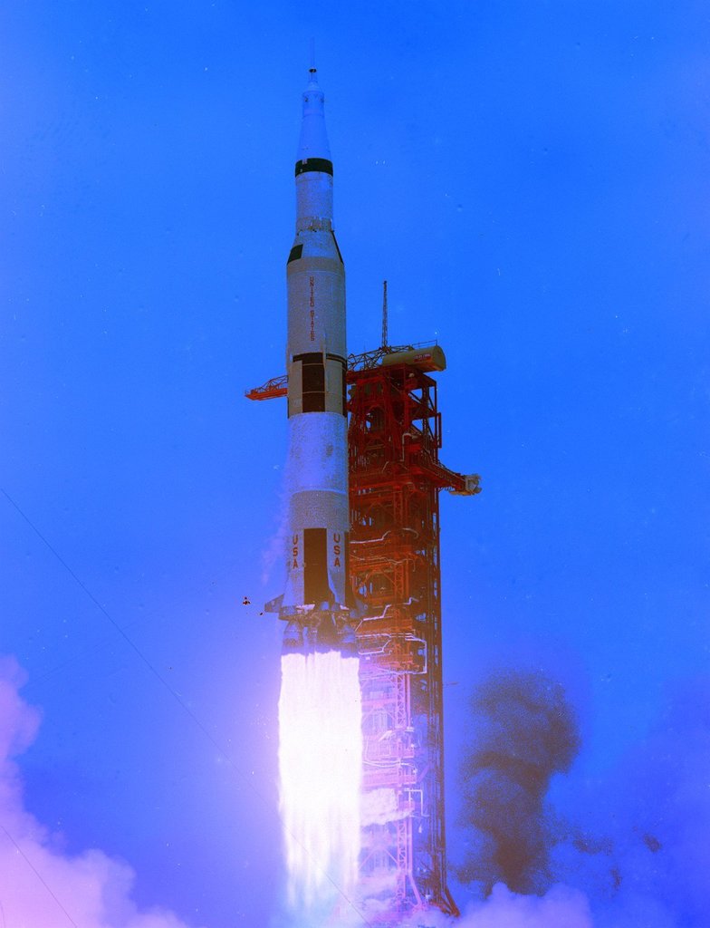 Tenex's tweet image. Apollo 10 Launches Into History on May 18, 1969 go.nasa.gov/2WO33xp via @NASA