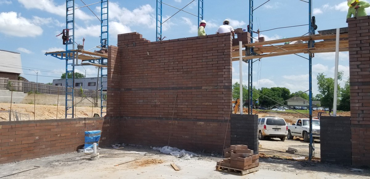 The weather is fantastically spring in Oklahoma.  We are gettin' our build on!!! #buildbuildbuild #commercialcontractor