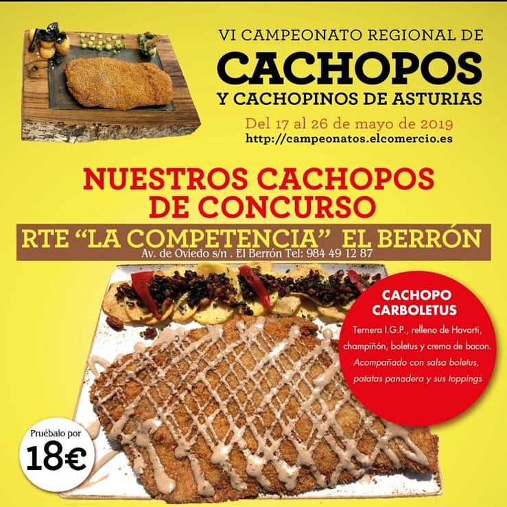 MComtienda's tweet photo. Desde hoy podéis probar nuestros nuevos cachopos de concurso! Cada uno en su local correspondiente. Esperamos que os gusten! 
#cachopoasturiano #cachopo #food #yum #yummy #lunch #dinner #tasty #delicious #eating #eat #concurso #gastronomia #restaurantes #oviedo #asturias https://t.co/RRfUoklgAN