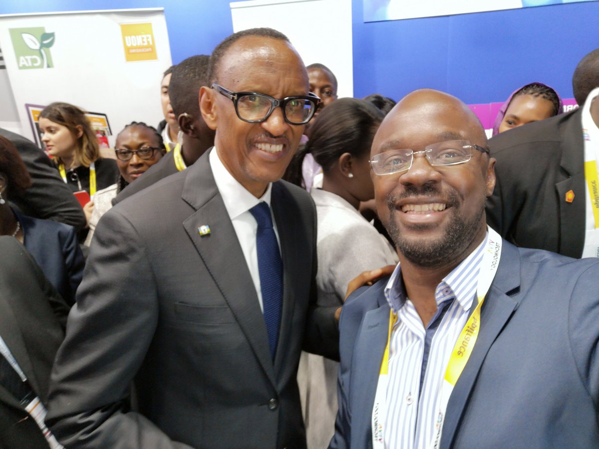 #Rwandan President <a href="/PaulKagame/">Paul Kagame</a> visits #Tikkeo &amp; @OIFfrancophonie Stand with our CEO <a href="/LenhSean/">Laurain Essono Ngoua</a> <a href="/VivaTech/">VivaTech</a> #VivaTech2019 <a href="/PresidenceGA/">Présidence de la République Gabonaise</a> @GabonVision2025 <a href="/gabonmediatime/">Gabon Media Time</a> <a href="/ja_gabon/">JA Gabon</a> <a href="/fnzebekale/">Fabrice Nze-Bekale</a> @gabon_invest