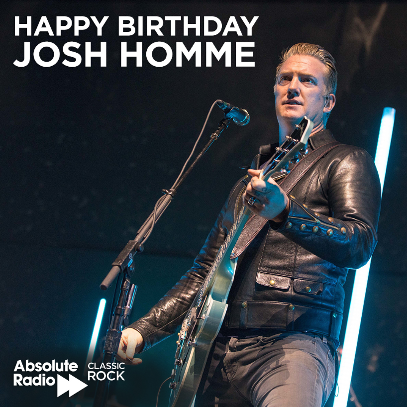Happy birthday to a modern rock hero. frontman Josh Homme turns 46 today! 