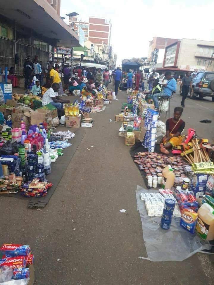 FrancChinjekure's tweet image. With the property sector battling voids as high as 30% one wonders is there an oversupply of space on the market, is the economy contracting or are business closing down. Just a walk and observing in the streets of Harare you can get part of an answer to that,