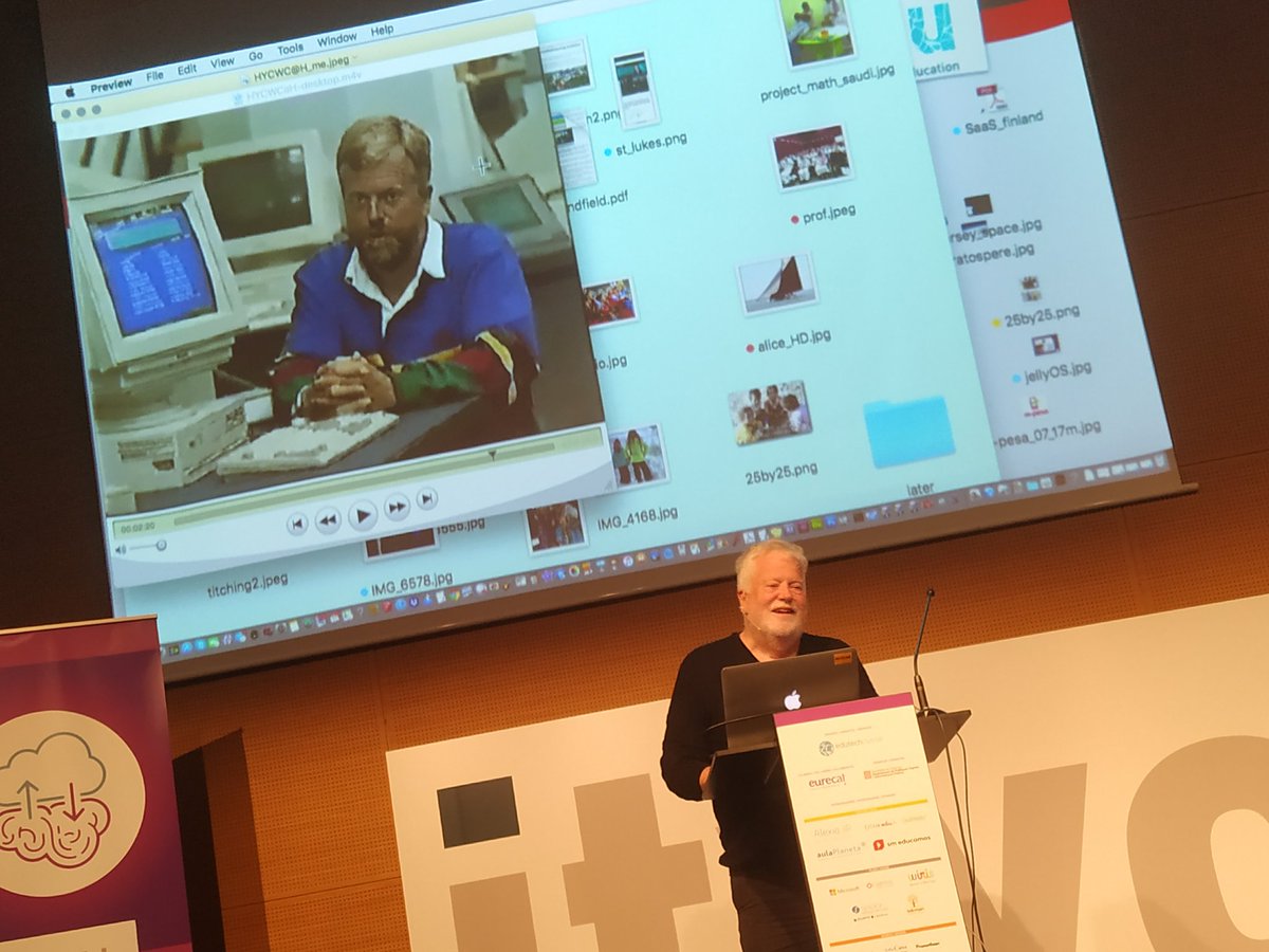 Last #keynote in #ITworldEdu11 about transforming learning projects to help with the aggregation of marginal gains by Stephen Heppell