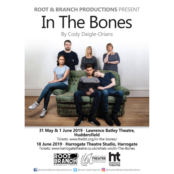 Two weeks today the European premiere of 'In The Bones' opens at @theLBT Have you got your tickets yet?? 

31/5 and 1/6 LBT, Hudds
bit.ly/InTheBonesLBT

18/6 @HGtheatre Studio 
bit.ly/InTheBonesHarr…

#Yorkshire #Theatre #WhatsOnYorkshire