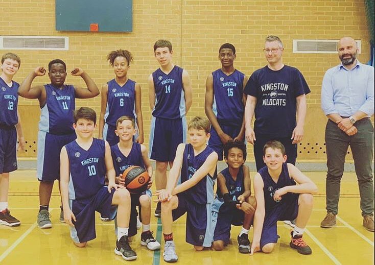 Starting5_UK's tweet photo. Congratulations to @kingstonwildcat U12s in making the @SurreyBasketbal play offs
- yes, that’s our Franklin reversible kit in Sky/Navy

Thinking of purchasing a reversible kit, get in touch with @BigfootBsktball https://t.co/2foO00c1Ws