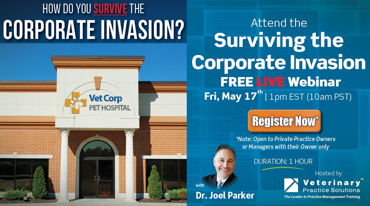 vps2u's tweet image. HOW DO YOU SURVIVE THE CORPORATE INVASION? In this webinar you will learn how to combat this mighty foe and take back your share of the pie. REGISTER NOW!! vpswebinars.com