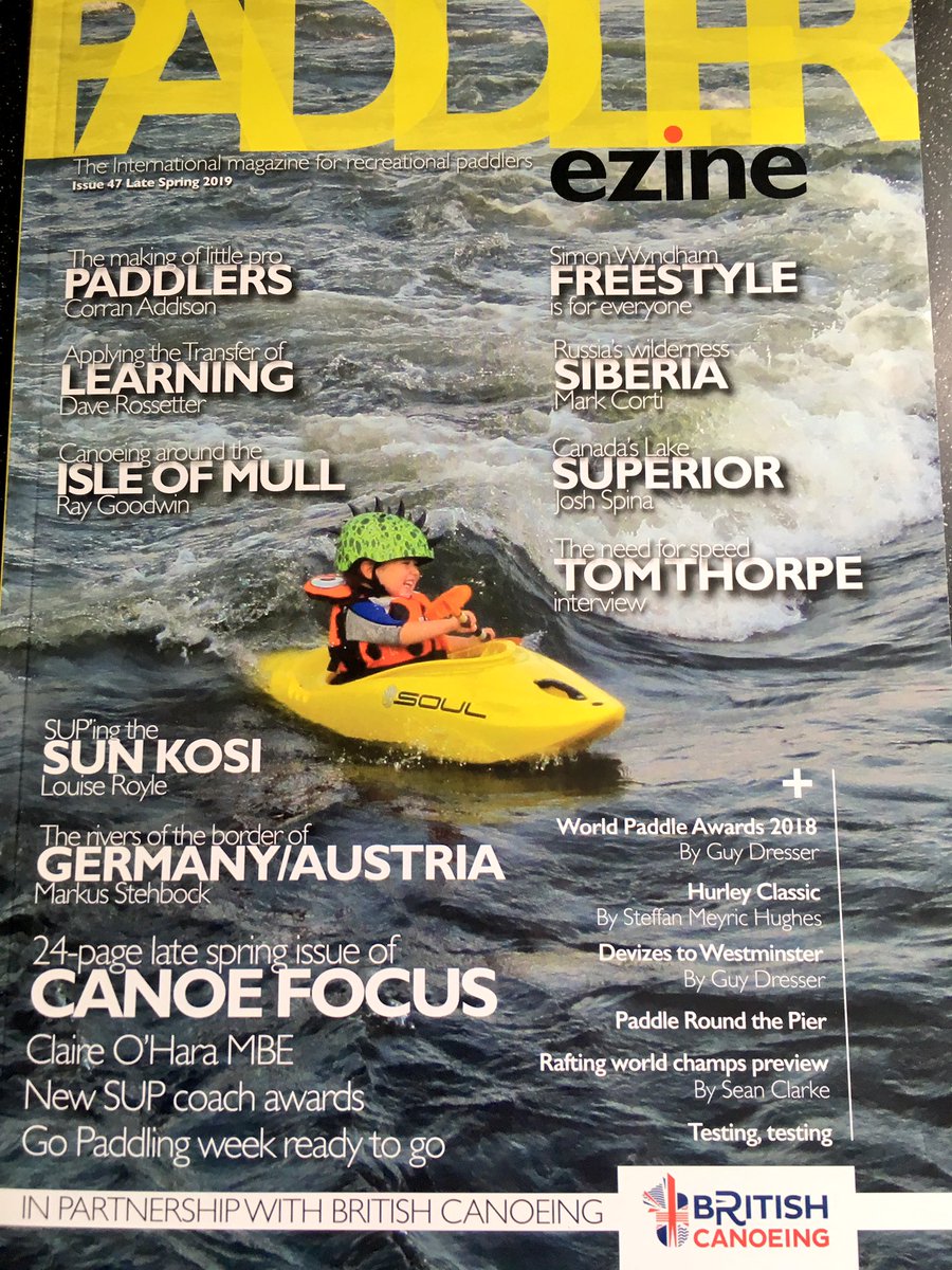 Jo Moseley (@healthyhappy50) on Twitter photo Wow! What an honour to be included in <a href="/BritishCanoeing/">Great British Canoeing</a> Paddler magazine as a Women’s Paddlesports Ambassador! ⭐️
A group of incredible women I’m so proud to be part of. Thank you! 🛶 🏄♀️
#shepaddles #paddleboarding #SUP #thisgirlcan Wow! What an honour to be included in <a href="/BritishCanoeing/">Great British Canoeing</a> Paddler magazine as a Women’s Paddlesports Ambassador! ⭐️
A group of incredible women I’m so proud to be part of. Thank you! 🛶 🏄♀️
#shepaddles #paddleboarding #SUP #thisgirlcan