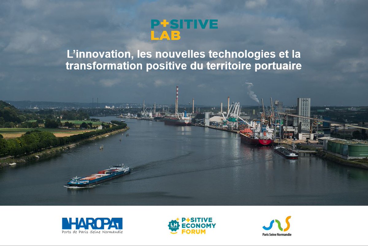 SOGET_fr's tweet image. RT @RouenNdyInvest ➕Ne manquez pas la 2è édition du #PositiveLab organisée par @Haropaports &amp;amp; l&apos;Institut de l’Économie Positive à #Rouen le 6 juin 2019 dans le cadre du rendez-vous de l&apos;innovation #InNormandy
Inscription gratuite : bit.ly/2LVoUST