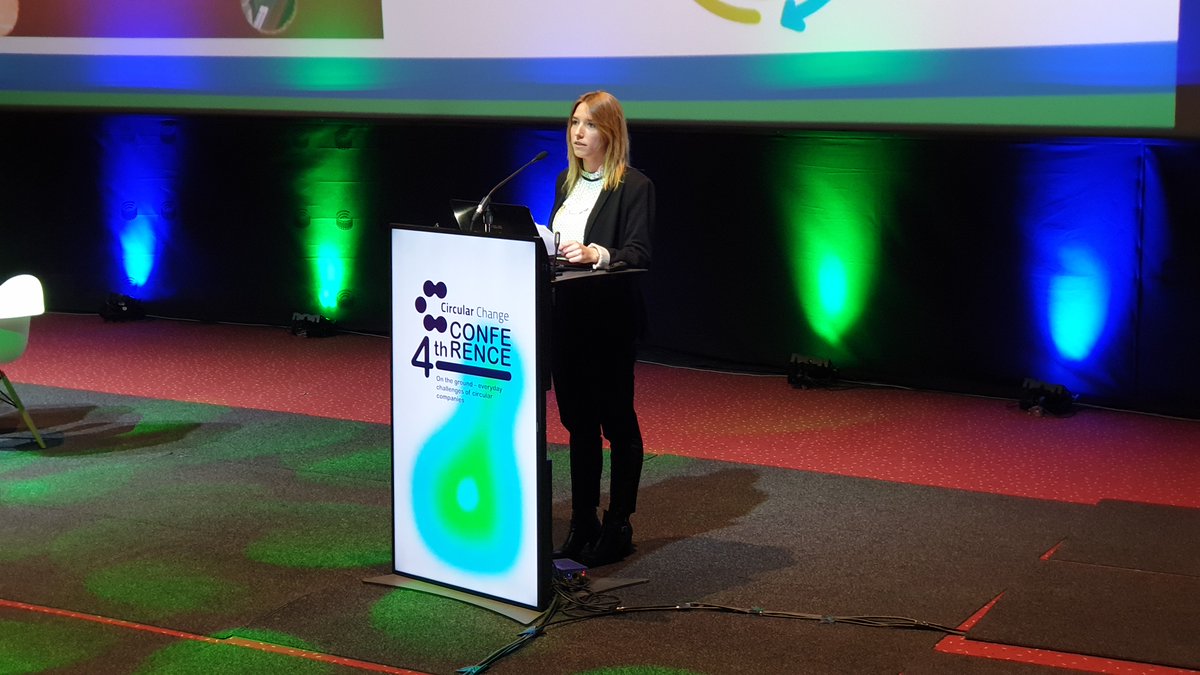 CircularChange's tweet photo. Beatriz Luiz, Rachel Lombardi, Marline Weber, Saša Kek, and Milan Zrim present circular stories from around the world, proving how successful #circulareconomy can be
#circularchange2019 https://t.co/JxlJZq0dq8