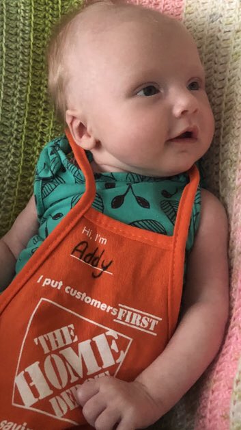 RobFugateTHD's tweet image. Newest member to The Home Depot #whyiworksafe
