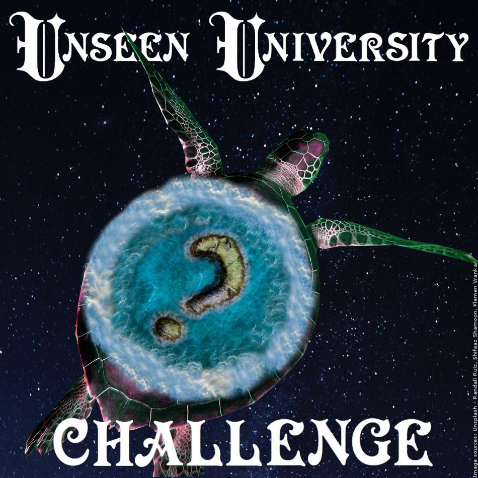 Know a thing or two about Discworld? Got the perfect #Pratchett-based team name? 

Come on down to Unseen University Challenge, our #Discworld Quiz Night, 25th May at <a href="/OwainGlyndwr04/">Owain Glyndwr</a>, #Cardiff​!

en-gb.facebook.com/events/3553170…

@thegatearts <a href="/dwmoook/">Better Than a Poke in the Eye</a>