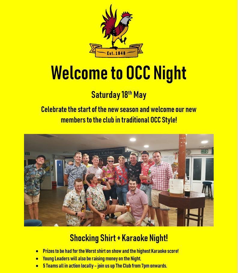 OrpingtonCC's tweet photo. Don’t forget to wear your worst attire for tomorrow night’s Shocking Shirt and Karaoke night! All ages welcome to test their singing skills. Bar open from 6pm! #OCCFactor https://t.co/gvmUXVHBsR