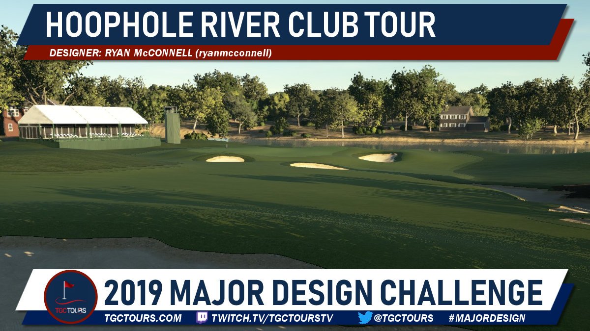 TGCTours's tweet photo. Congratulations to Ryan McConnell for finishing in 6th place in the TGCTours Major Design Challenge, a high-quality design for @thegolfclubgame that we hope you play and enjoy. #TGC2019 #MajorDesign https://t.co/4D3XBCrsIC
