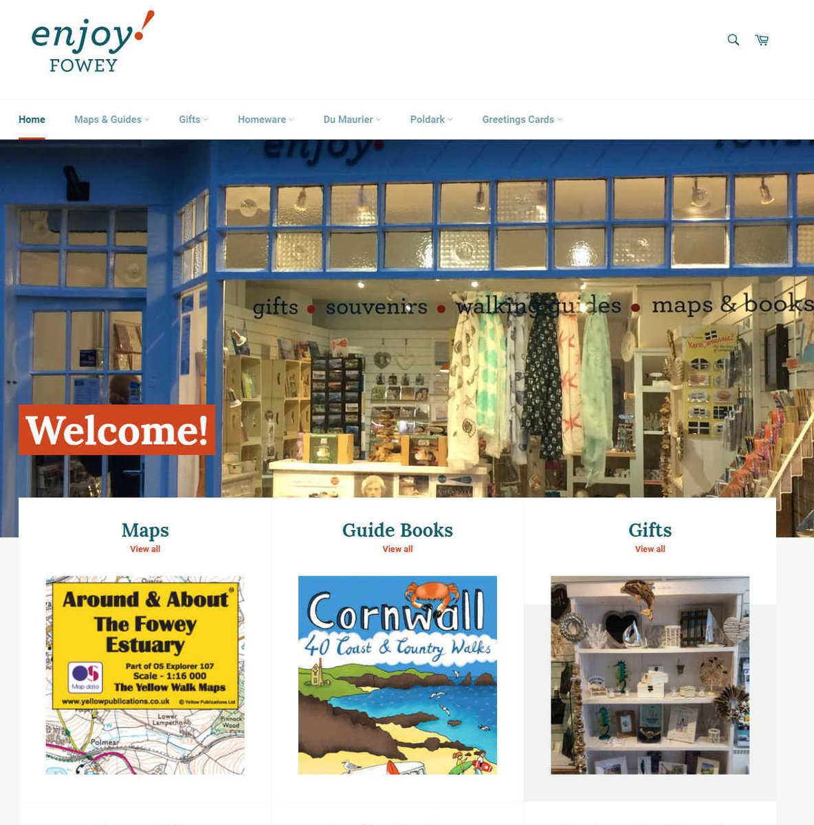 We are now open 24 hours a day, 7 days a week - online at our new website:- enjoyfowey.co.uk