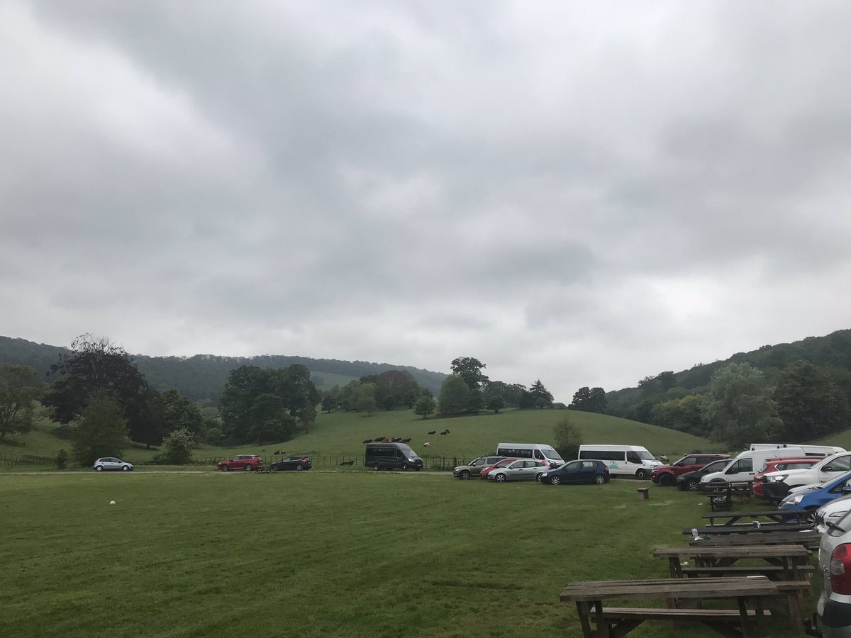 Year 12 Geography students have arrived safely in Somerset for a weekend of fieldwork. Enjoying their quiet surroundings.#Outdoor Classroom.