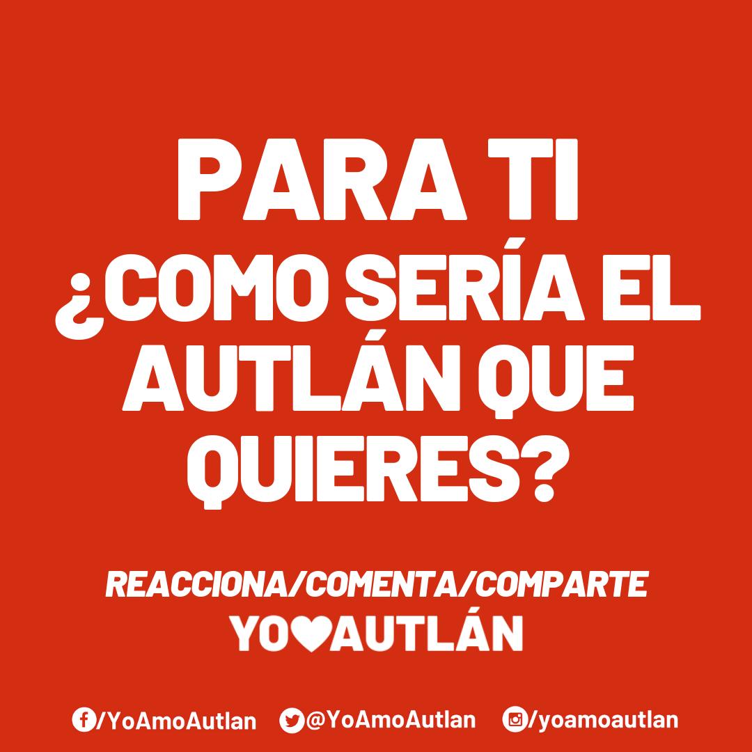 YoAmoAutlan's tweet image. 🔴¿Como sería el Autlán que quieres?
📮Cuéntanos. 

#ElAutlánQueQuieres❤
#YoAmoAutlán❤