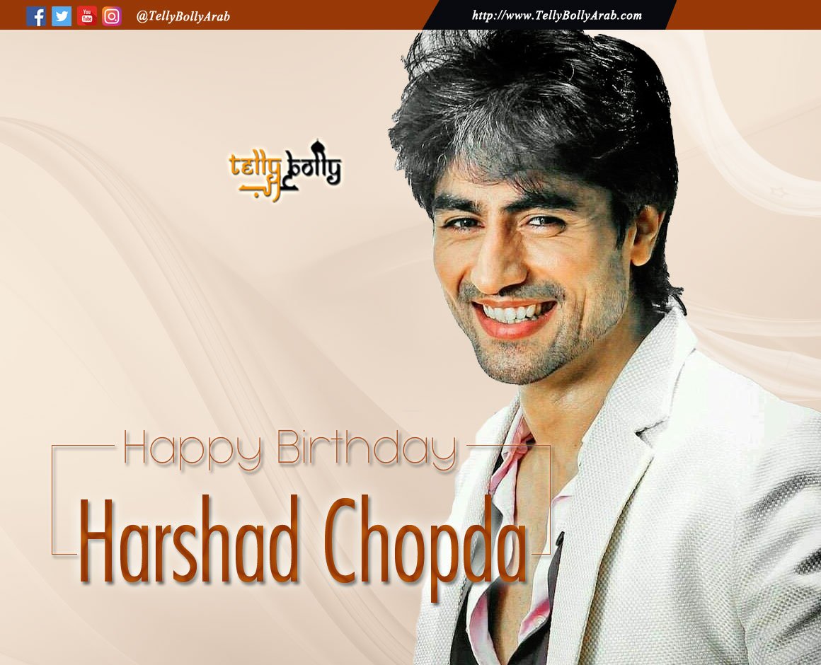 TellyBollyArab's tweet image. Today.. your dashing #adityahooda , the hunk and talented actor @ChopdaHarshad is celebrating his 36th birthday.
@tellybollyarab wishes for #harshadchopda a very happy birthday, more success, achievements, happiness in your life ❤️ !! 

#HappyBirthdayHarshadChopda 
#Bepannaah