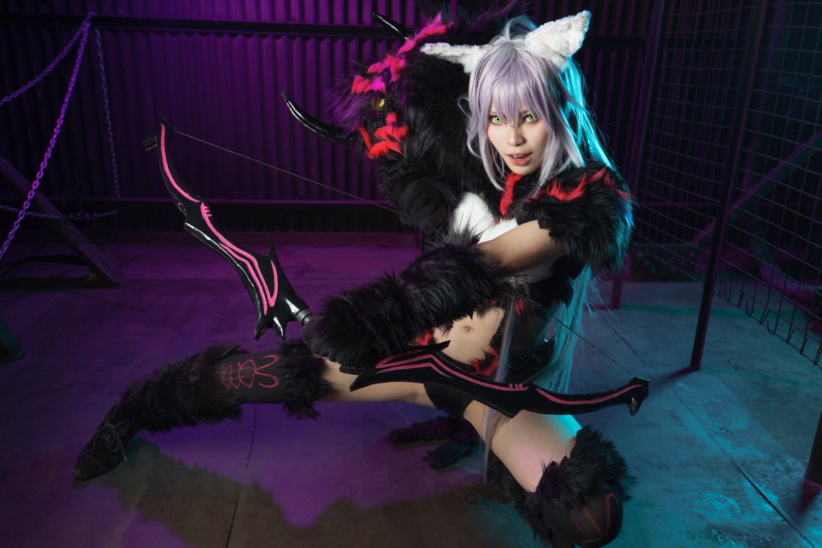 ユゥ 写真集の連絡順番にします コスプレ注意 神罰の野猪 アグリオス メタモローゼ Fate Apocrypha アタランテ Photo By 姉二号さん Ne3mk2