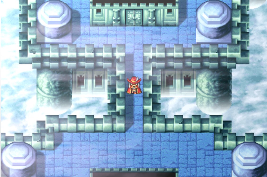 everysingleff's tweet image. Aaaand we’re in an ancient sky fortress! I... love this. This game just gets cooler and cooler. #everysinglefinalfantasy #finalfantasy #skyfortress