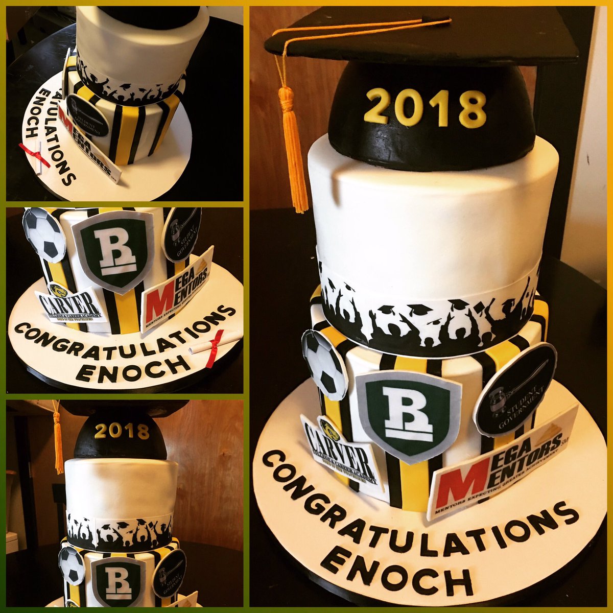 ScharolinaCakes's tweet photo. #scharolinascakes #scharolina #cakes #flashbackfriday #flashback #fbfriday #fbf #flashback2018 #cake #graduation #fondantcake #ediblepaper #gradcap #customcake #rvacakes #cakepreneur #madeinrva #tieredcake #memories #rvacake #celebrationcake #RVA #scharolinas #scharolinascake #🎓 https://t.co/3OQYGxwBvk