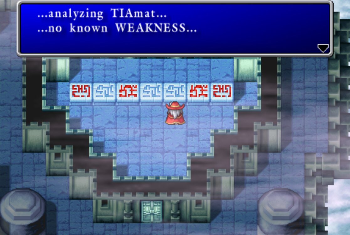 everysingleff's tweet image. Hokay I get it!! Tiamat’s tough! You know what I think she’s weak too?? A Hasted/Tempered Master. #Tiamat #everysinglefinalfantasy #FinalFantasy