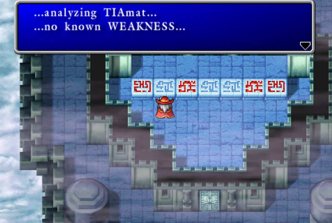 everysingleff's tweet image. Hokay I get it!! Tiamat’s tough! You know what I think she’s weak too?? A Hasted/Tempered Master. #Tiamat #everysinglefinalfantasy #FinalFantasy