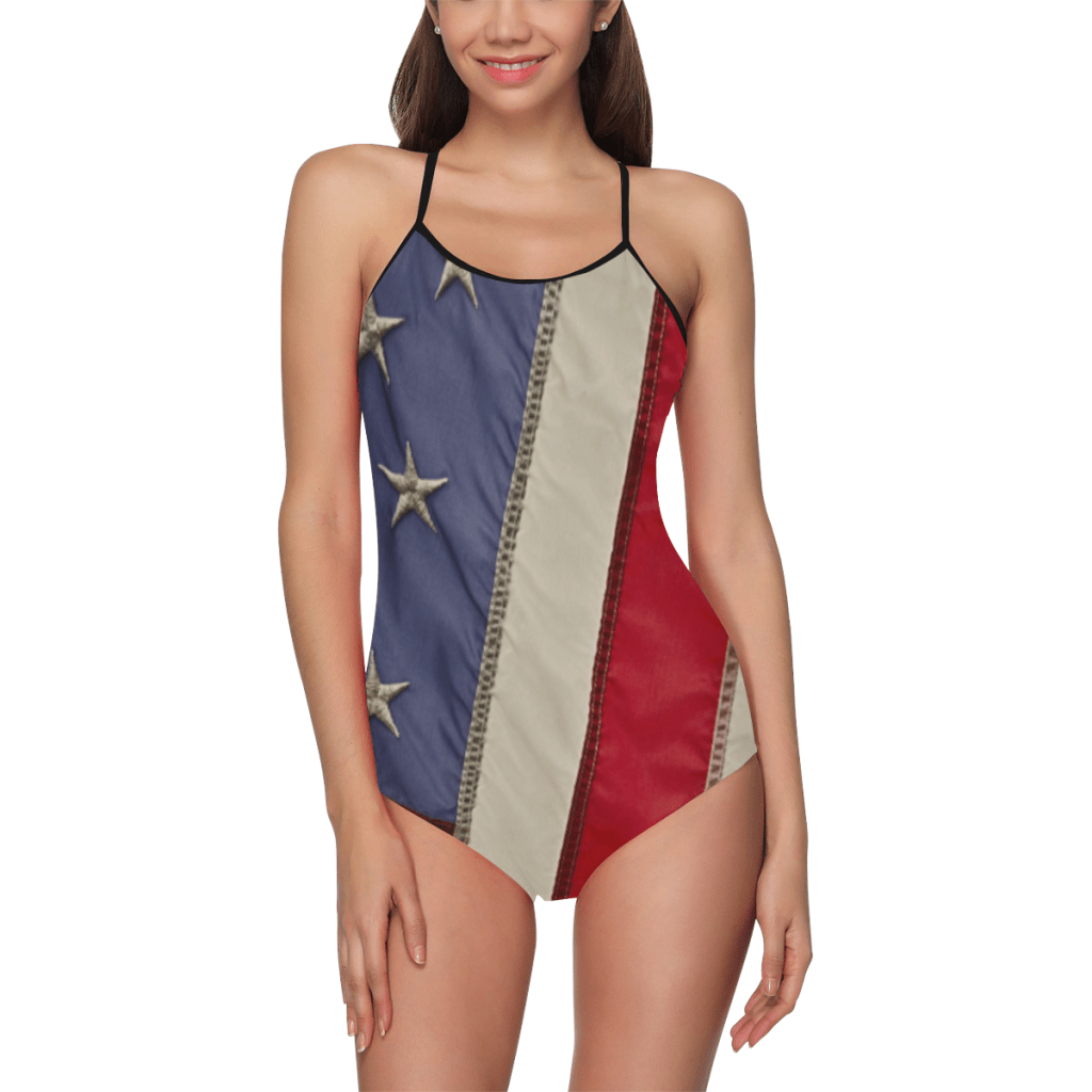 BeautifulCount3's tweet image. Patriotic USA Flag Strap Swimsuit ( Model S05) beautifulcountrystore.com/product/patrio…