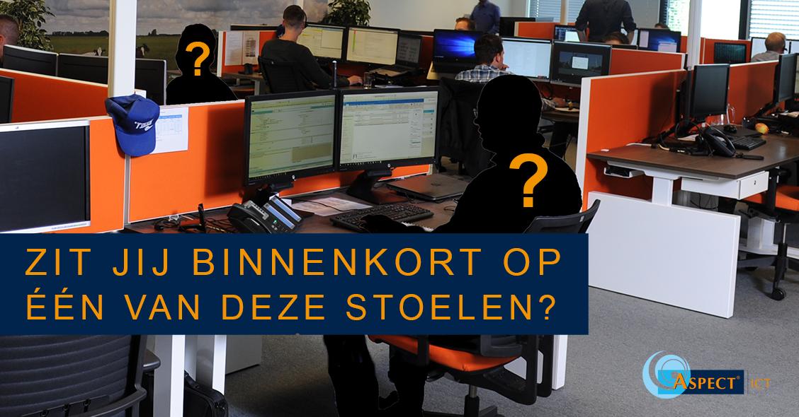 Heb jij een MBO-diploma op zak, ben je geïnteresseerd in ICT en op zoek naar een (nieuwe) baan? We hebben nieuwe vacatures openstaan als Medewerker Klant Contact Centrum en Medewerker Beheer ICT. Neem snel een kijkje op onze vacaturepagina: aspect-ict.nl/vacatures