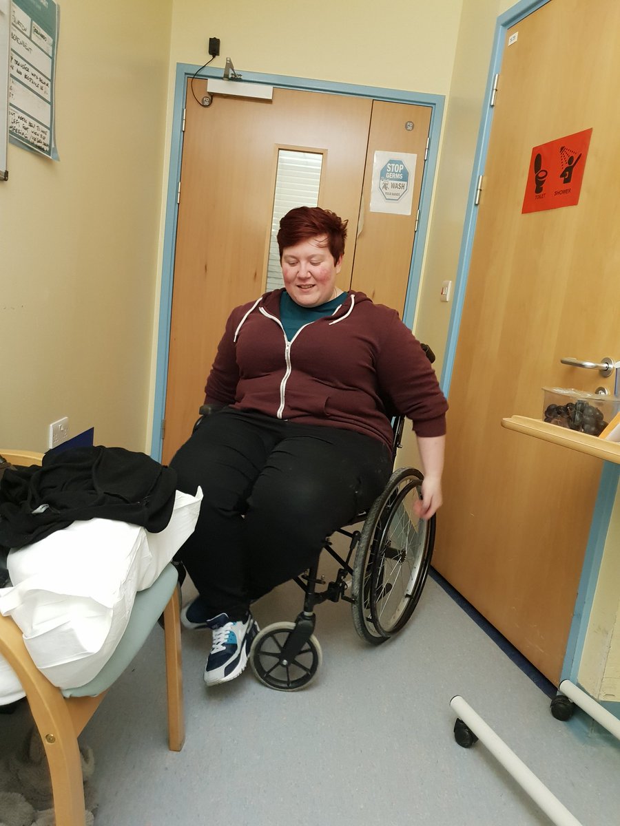 Now I'm home the real hard work begins. Normality on wheels is something im struggling with but I'll get there, I know i will. Physio at home alongside hydrotherapy and a spinal gym will help me through!

#SCIAD19 #CaudaEquina #spinalinjury #stokemandevillehospital #KCH