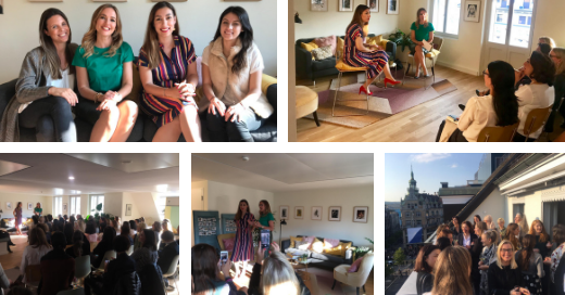 gd_women's tweet photo. What a night! Yesterday we spent a wonderful evening with you in #Zürich at @we_are_wespace  for the #Netzwerkbibel Tour! Together with @TijenOnaran we discussed how important it is to develop a network! Thank you WeSpace, @LaeriPatrizia and YOU for coming! 😍 https://t.co/HYZk9Cn18f