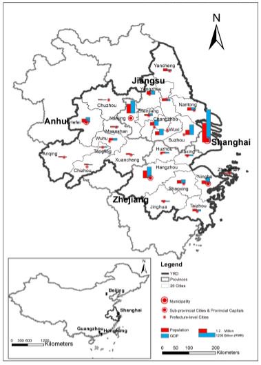 Urban Studies Journal V Twitter 以 多中心城市区域 为例 Weiyangsang 和 rudder 通过逐步测量 中国长三角地区的多中心程度 实证检验了多中心 水平 对分析城市数量的敏感性