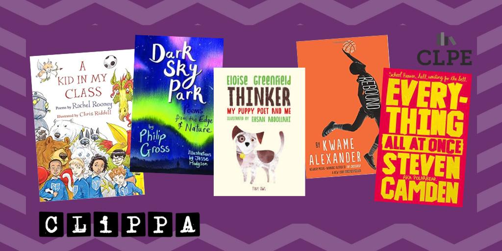 clpe1's tweet photo. The #CLiPPA2019 shortlist has been decided.
The teaching resouces are out.
And our shortlisted poet performance videos are up!
Which means it's all systems go for #CLiPPA2019 and its Schools #ShadowingScheme!
https://t.co/Zb2Ovucy1H https://t.co/nlCVkzEIK2