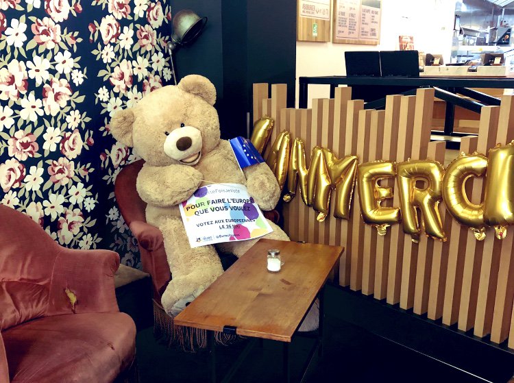 «Pour faire l'Europe que vous voulez» ⭐️
#cettefoisjevote #EP2019 #26mai2019 

Bon week-end les #Nounoursdesgobelins🧸
