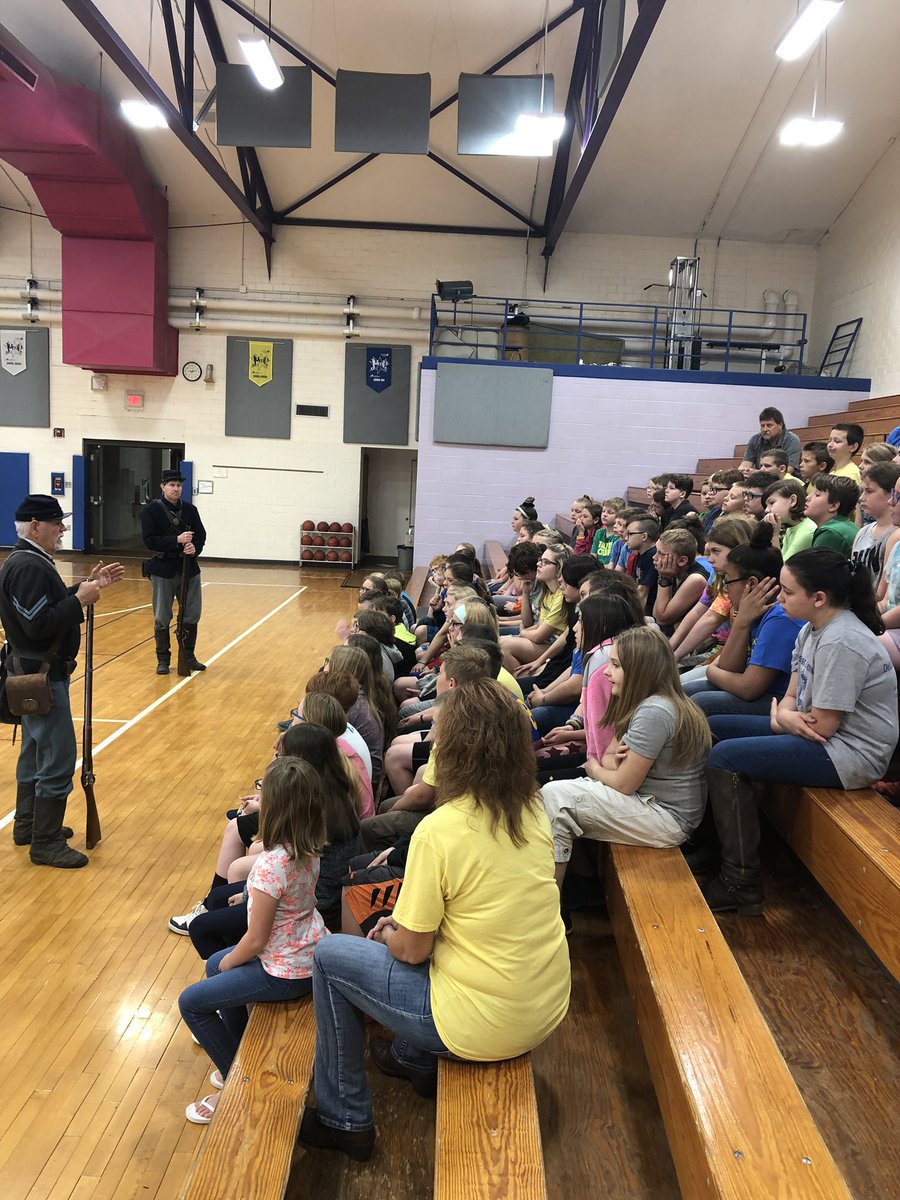 Moores Hill, Manchester and Dillsboro learning authentically!  Civil War Reenactment!