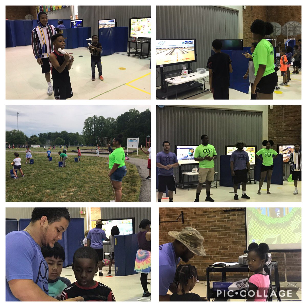 dst_principal's tweet photo. Thx @rockinrams for sharing your SCHOLARS with us for Field Day 2019💙💛😁 https://t.co/B301VvPQFe