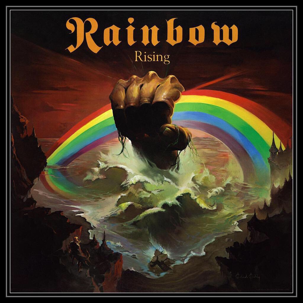May 17th 1976 #Rainbow released the album "Rising" #Stargazer #Starstruck #ALightInTheBlack #TarotWoman #RitchieBlackmore #CozyPowell #HardRock #HeavyMetal

Did you know...
In issue 4 of <a href="/KerrangMagazine/">Kerrang!</a> “Rising” was voted the GREATEST HEAVY METAL album of all time!!!