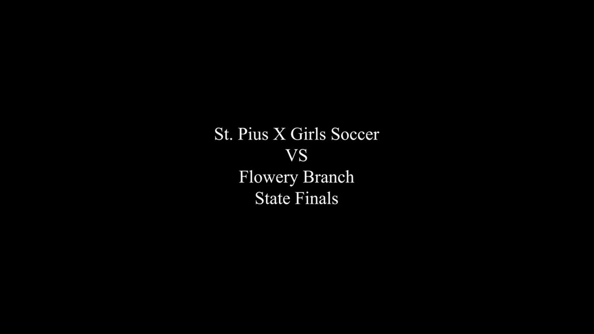 garrett_loges's tweet photo. Watch the SPX girls soccer state finals video and come support our team down at Mercer! https://t.co/OmABMkbtZG @StPiusXSoccer https://t.co/gbqY2sOxgx