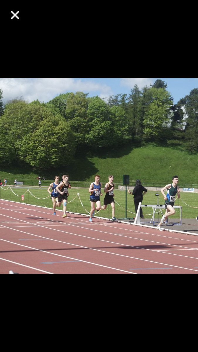 Newry_High_PE's tweet photo. Newry HS pupils in action at the Co Down Schools Athletics Champs....special mention to year 14 Timmy McCammon who finished his school Athletics career with another school record in the Senior Boys 800m! 7 years service!! https://t.co/S3XIxsgvob