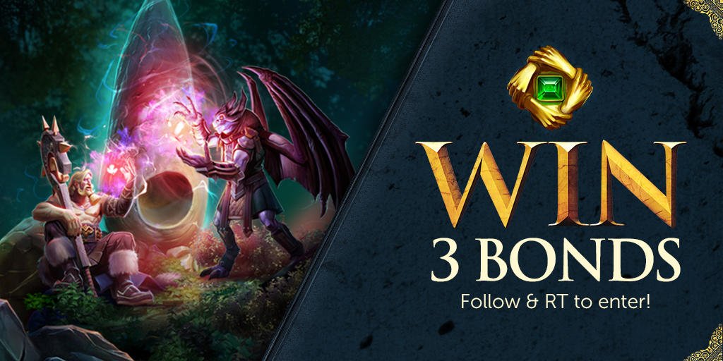 RuneScape's tweet photo. #FreeStuffFriday - WIN 3 Bonds and discover the next step in our Elder Gods storyline with Desperate Times!! 💰💰💰

Follow &amp; RT to enter. Winner announced Monday after the game update. https://t.co/vpRzP4VCRv