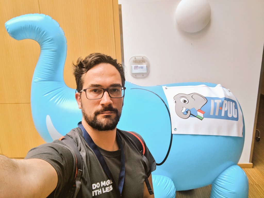 I am honored to have been part of this fantastic group of speakers at #PGDayIT 🇮🇹 2019
I am going away having learned a lot, enjoyed myself and met great members of the #PostgreSQL 🐘 community and wonderful people
Thank you, see you at the next conference
CC @PGDayIT @ITPUGpress