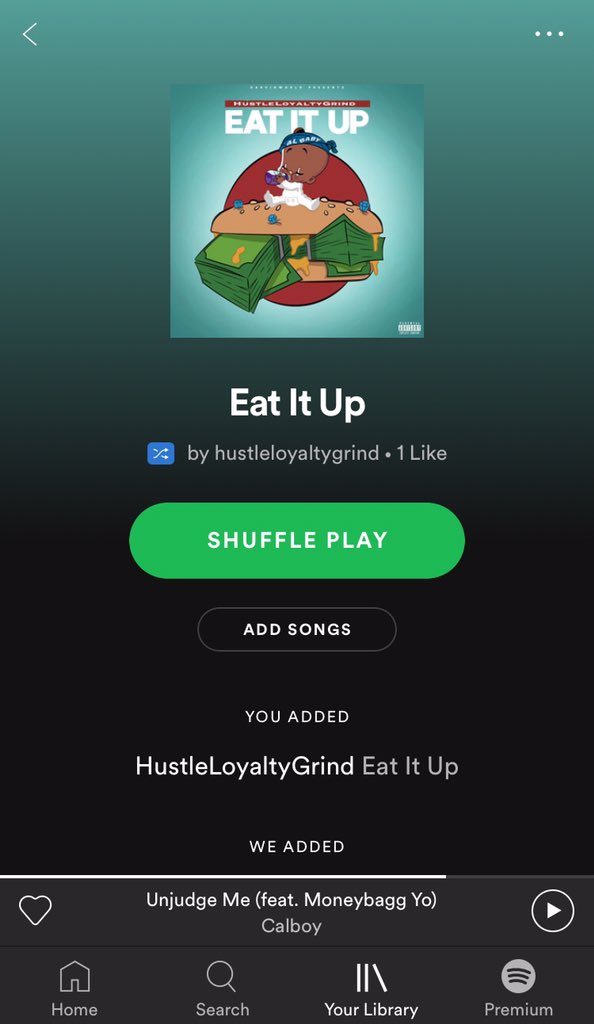 WeDARVINWORLD's tweet photo. NEW SINGLE “Eat It Up” available on ALL MAJOR PLATFORMS ‼️🔥 #HLGMUSIC #DWRECORDS 
Eat It Up by HustleLoyaltyGrind https://t.co/DlBqHPo0UP