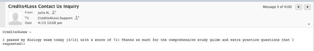 Creditsforless's tweet image. Great job Julia, keep up the good work! 👏🥳#CLEP
