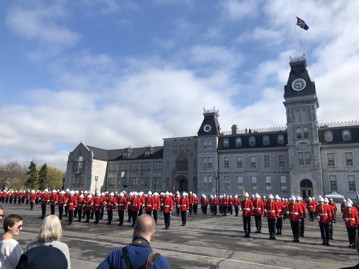 It's a great day for a graduation parade!