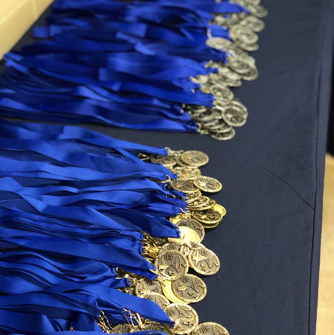 Lots of medals given out during the CEMS Senior Presentations.